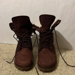 Timberland Teddy Fleece Fold Down Boots